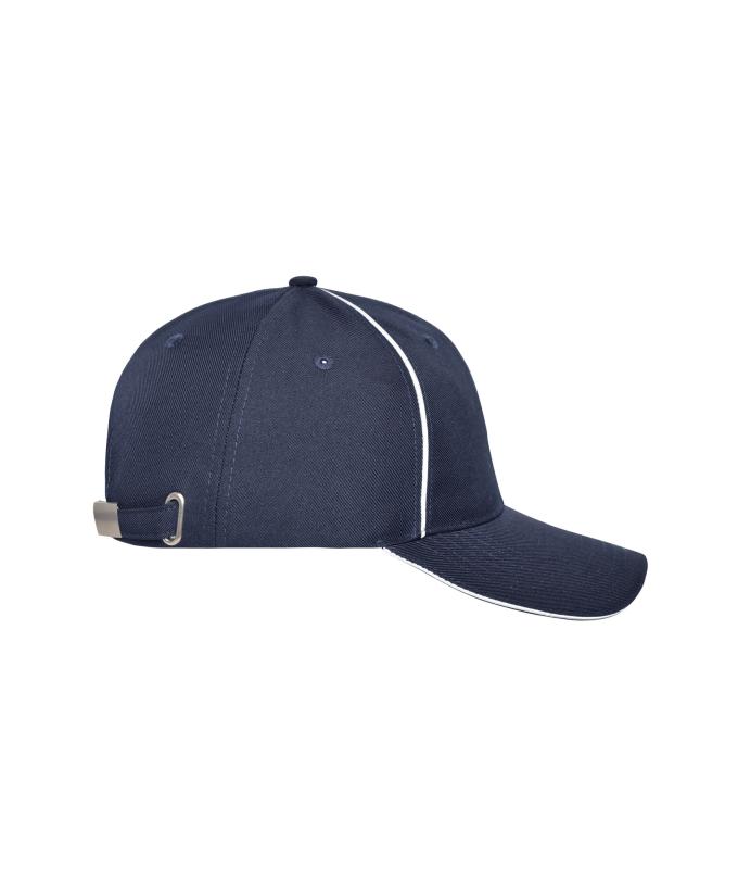 Unisex 6 Panel Workwear Cap - SOLID Navy 10223