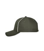 Unisex 6 Panel Workwear Cap - SOLID Olive 10223