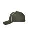 Unisex 6 Panel Workwear Cap - SOLID Olive 10223