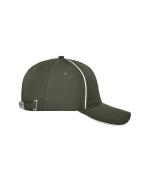 Unisex 6 Panel Workwear Cap - SOLID Olive 10223