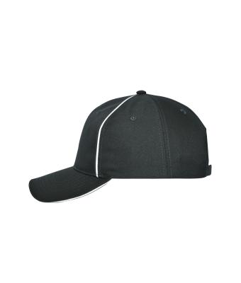 Unisex 6 Panel Workwear Cap - SOLID Carbon 10223