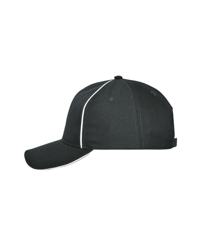 Unisex 6 Panel Workwear Cap - SOLID Carbon 10223