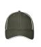 Unisex 6 Panel Workwear Cap - SOLID Olive 10223