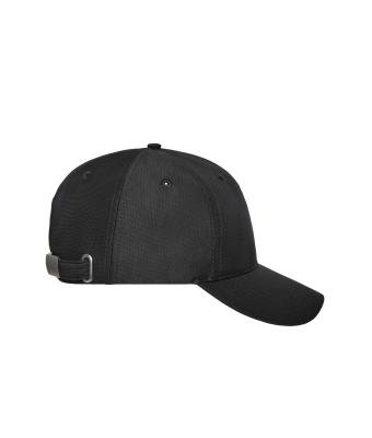 Unisex 6 Panel Workwear Cap - COLOR - Black 10224