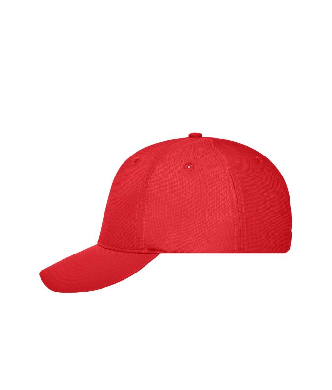 Unisex 6 Panel Workwear Cap - COLOR - Red 10224