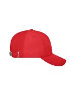 Unisex 6 Panel Workwear Cap - COLOR - Red 10224