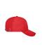 Unisex 6 Panel Workwear Cap - COLOR - Red 10224