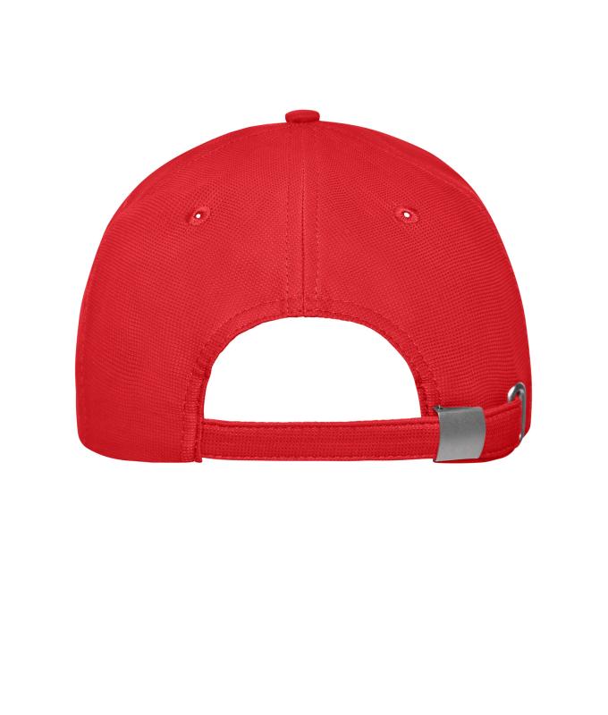 Unisex 6 Panel Workwear Cap - COLOR - Red 10224