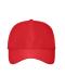 Unisex 6 Panel Workwear Cap - COLOR - Red 10224