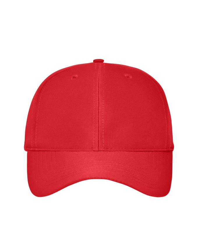 Unisex 6 Panel Workwear Cap - COLOR - Red 10224