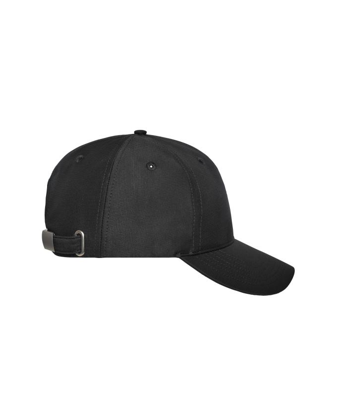 Unisex 6 Panel Workwear Cap - COLOR - Black 10224