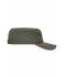 Unisex Military Sandwich Cap Olive/red 7899