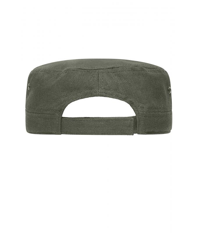 Unisex Military Sandwich Cap Olive/red 7899