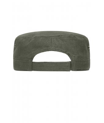 Unisex Military Sandwich Cap Olive/red 7899