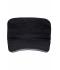 Unisex Military Sandwich Cap Black/dark-grey 7899