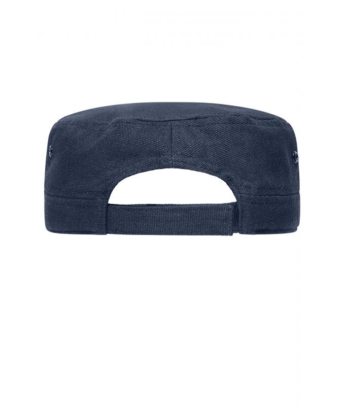 Unisex Military Sandwich Cap Navy/white 7899
