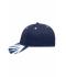 Unisex 6 Panel Craftsmen Cap - STRONG - Navy/navy/white 8146