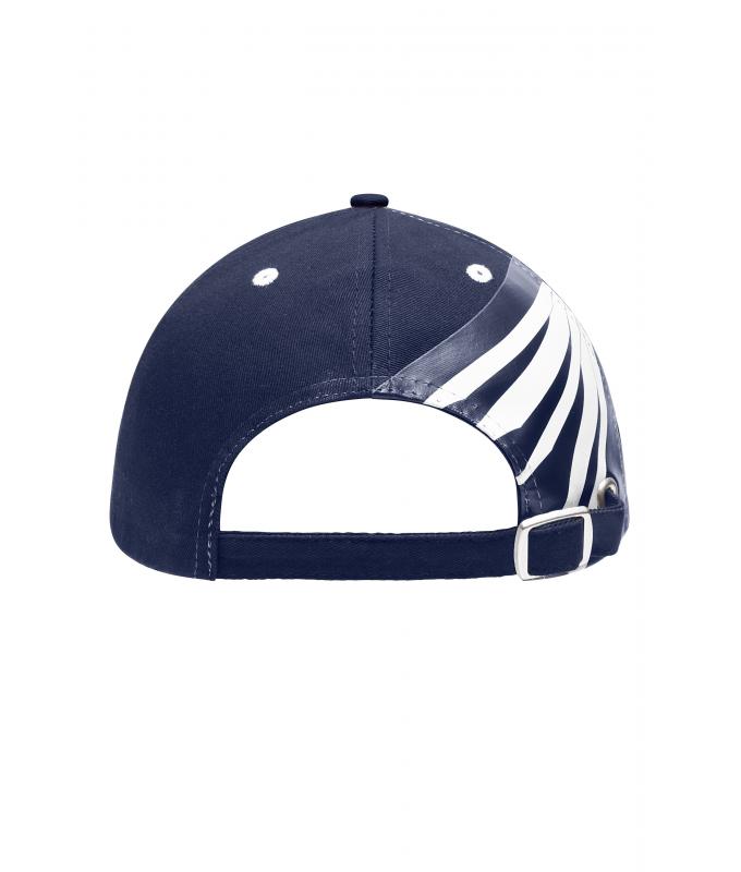 Unisex 6 Panel Craftsmen Cap - STRONG - Navy/navy/white 8146