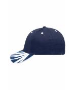 Unisex 6 Panel Craftsmen Cap - STRONG - Navy/navy/white 8146