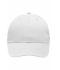 Unisex 6 Panel Workwear Cap - STRONG - White 8327
