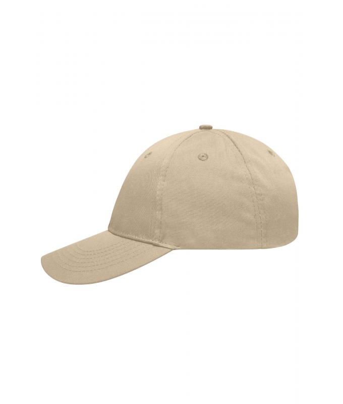 Unisex 6 Panel Workwear Cap - STRONG - Stone 8327