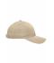 Unisex 6 Panel Workwear Cap - STRONG - Stone 8327