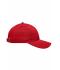 Unisex 6 Panel Workwear Cap - STRONG - Red 8327