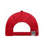 Unisex 6 Panel Workwear Cap - STRONG - Red 8327
