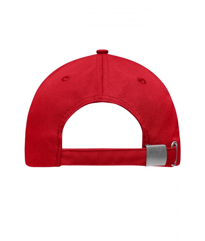 Unisex 6 Panel Workwear Cap - STRONG - Red 8327
