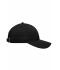 Unisex 6 Panel Workwear Cap - STRONG - Black 8327