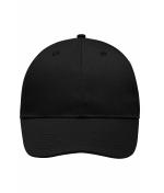 Unisex 6 Panel Workwear Cap - STRONG - Black 8327
