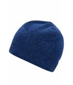 Unisex Knitted Fleece Workwear Beanie - STRONG - Royal-melange/navy 8519