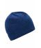 Unisex Knitted Fleece Workwear Beanie - STRONG - Royal-melange/navy 8519