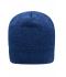 Unisex Knitted Fleece Workwear Beanie - STRONG - Royal-melange/navy 8519