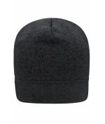 Unisex Knitted Fleece Workwear Beanie - STRONG - Carbon-melange/black 8519