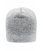 Unisex Knitted Fleece Workwear Beanie - STRONG - White-melange/carbon 8519