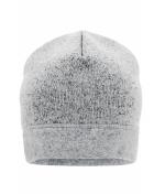 Unisex Knitted Fleece Workwear Beanie - STRONG - White-melange/carbon 8519