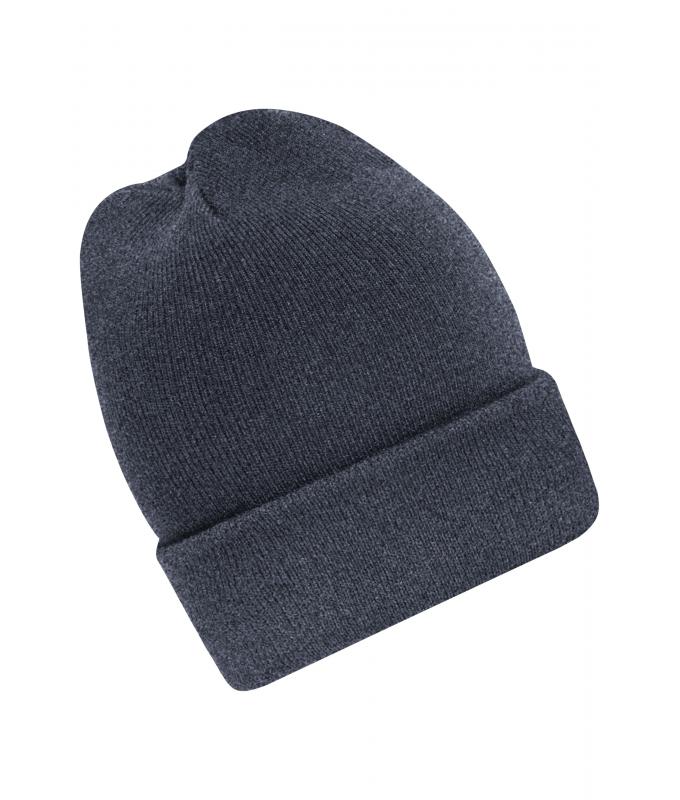 Unisex High Brim Beanie Grey-melange 10428