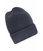 Unisex High Brim Beanie Grey-melange 10428