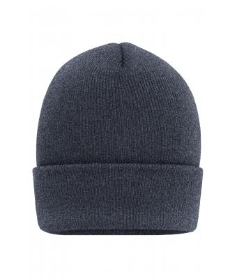 Unisex High Brim Beanie Grey-melange 10428