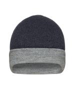 Unisex Reversible Beanie Grey-melange/grey-heather 11118