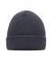 Unisex Knitted Cap Grey-melange 7797