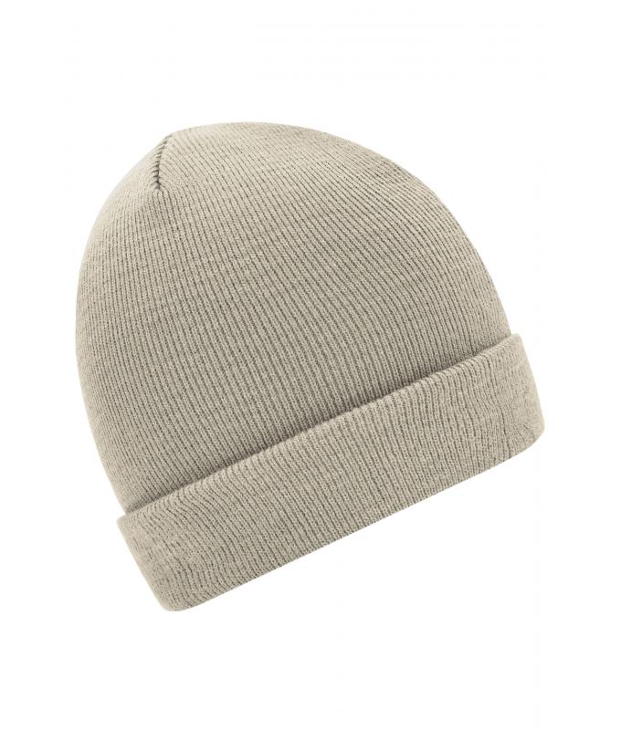 Unisex Knitted Cap Sand 7797