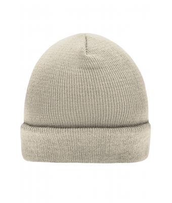 Unisex Knitted Cap Sand 7797