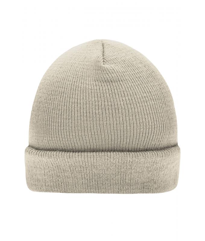 Unisex Knitted Cap Sand 7797