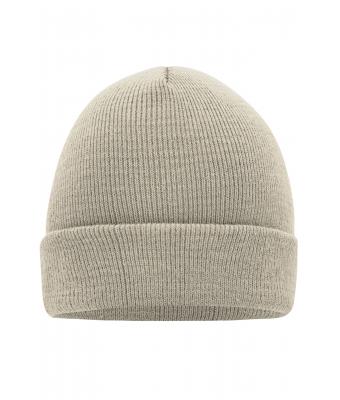 Unisex Knitted Cap Sand 7797