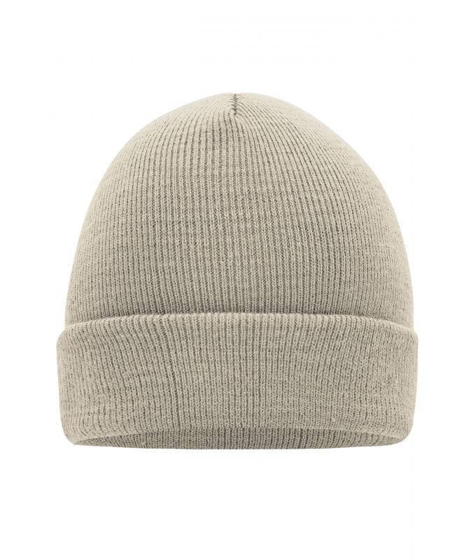 Unisex Knitted Cap Sand 7797