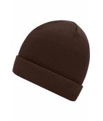 Unisex Knitted Cap Chocolate 7797