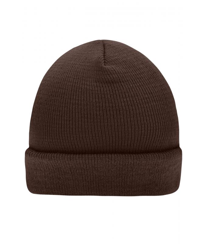 Unisex Knitted Cap Chocolate 7797