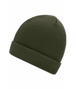 Unisex Knitted Cap Olive 7797